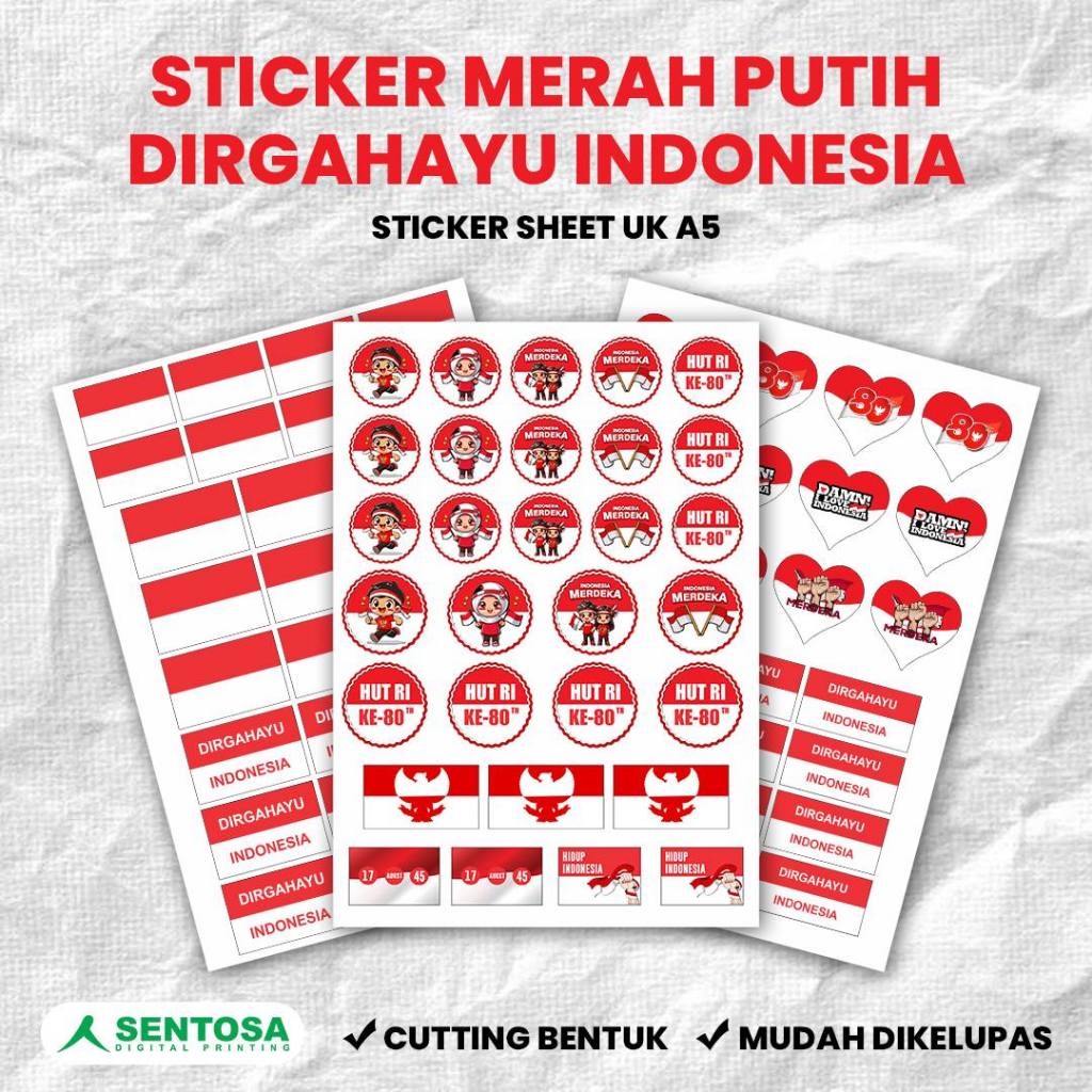 Jual STICKER PIPI 17 AGUSTUS | Shopee Indonesia