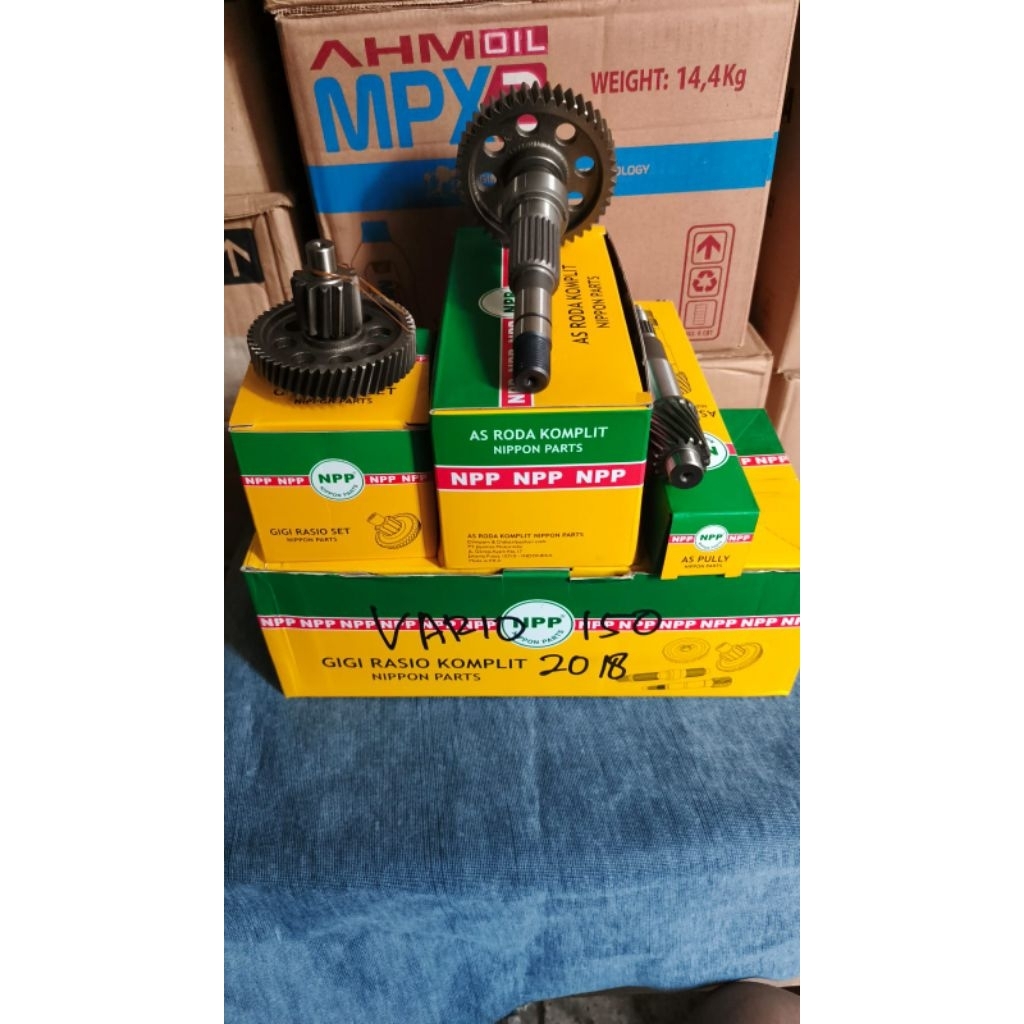Jual gigi rasio assy vario 150 2018 npp | Shopee Indonesia