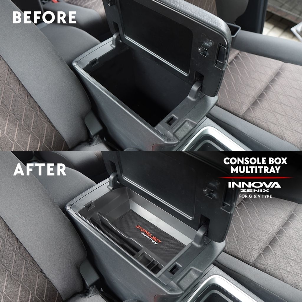 Jual Innova Zenix - Multy Tray Console Box Tambahan All New Innova ...