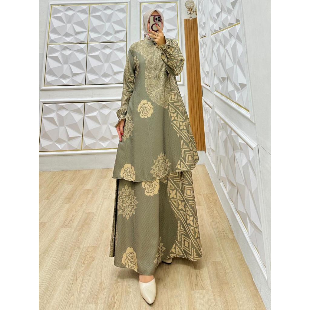 Jual ONE SET BATIK/BATIK DOLBY/BATIK | Shopee Indonesia