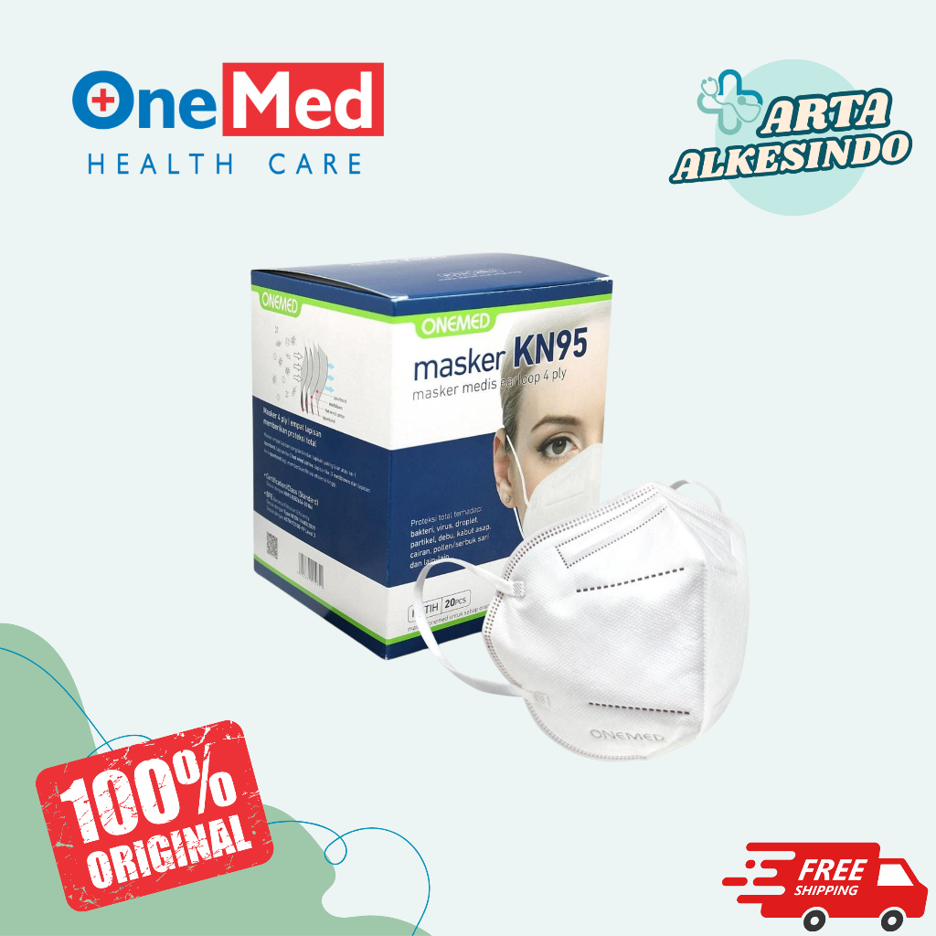 Jual Masker KN95 Onemed isi 20s | Shopee Indonesia