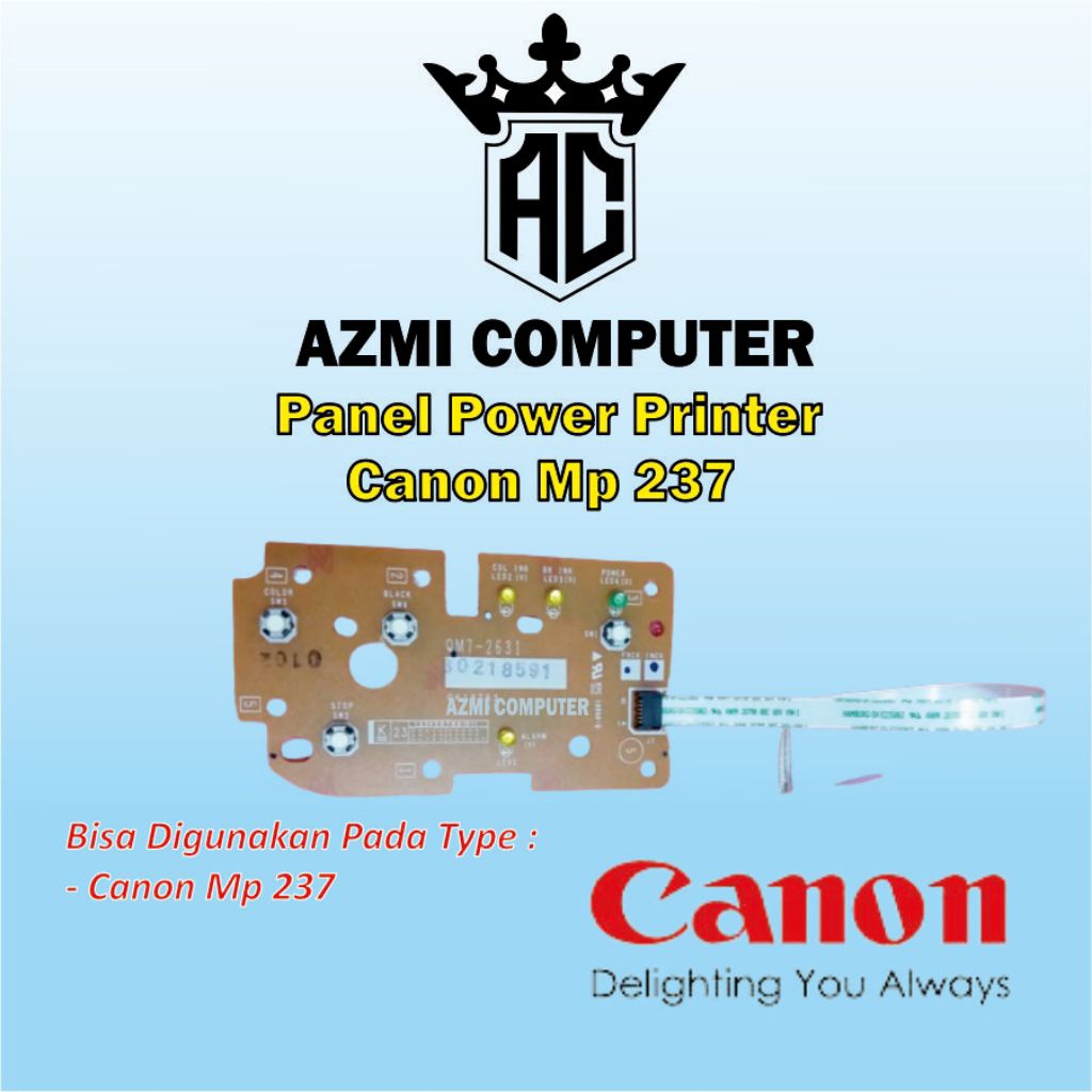 Jual Panel Power ON/OFF Printer Canon MP 237 | Shopee Indonesia