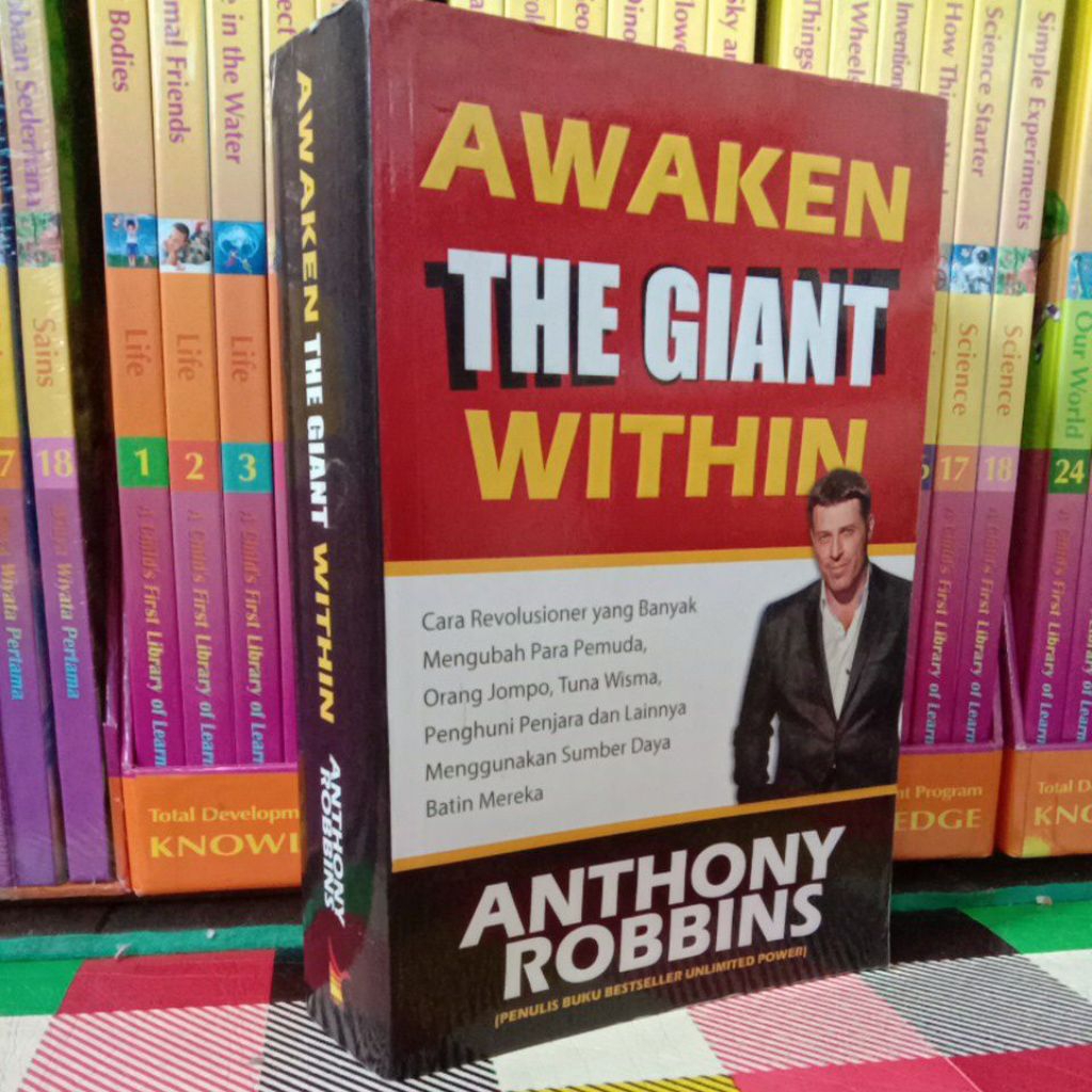 Jual ANTHONY ROBBINS AWAKEN THE GIANT WITHIN BANGUNKAN KUASA RAKSASA DI ...