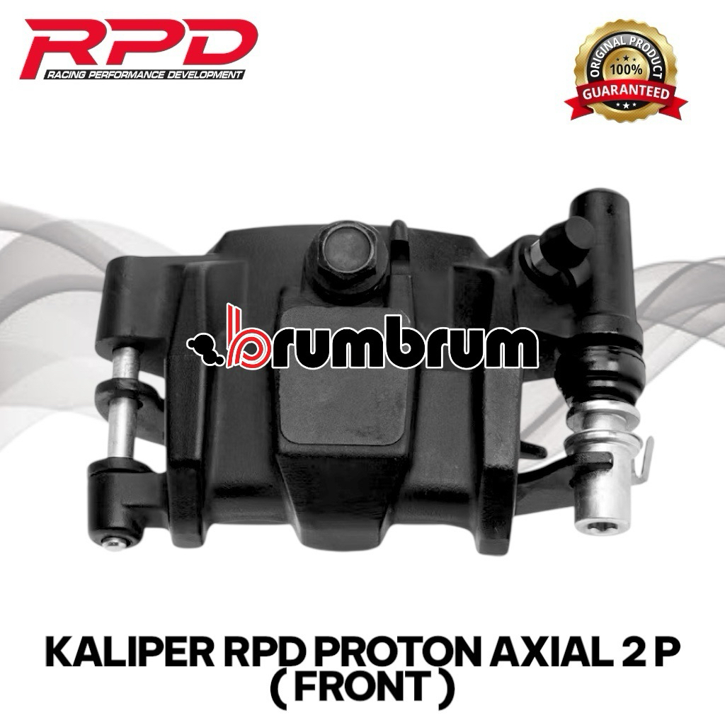 Jual RPD Axial Brake Caliper Proton 2P-U Black FRONT REAR KALIPER RPD ...