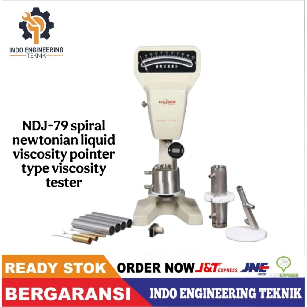 Jual NDJ-79 spiral newtonian liquid viscosity pointer type viscosity ...