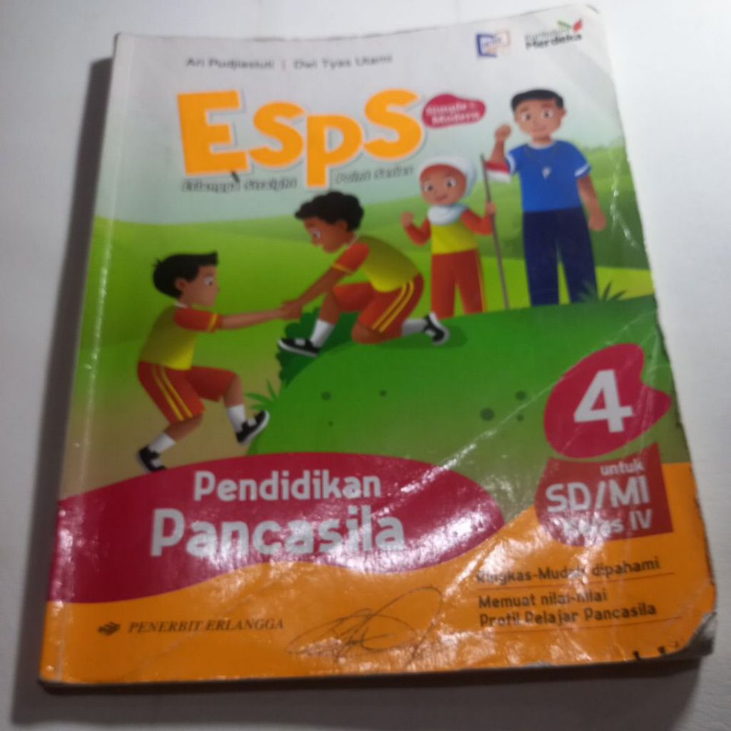 Jual ESPS PENDIDIKAN PANCASILA UNTUK SD/MI KELAS 4 | Shopee Indonesia