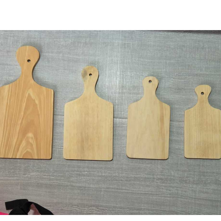 Jual Talenan Kayu Gagang Pinus Serbaguna 4 Ukuran – Talenan Dapur Mini ...
