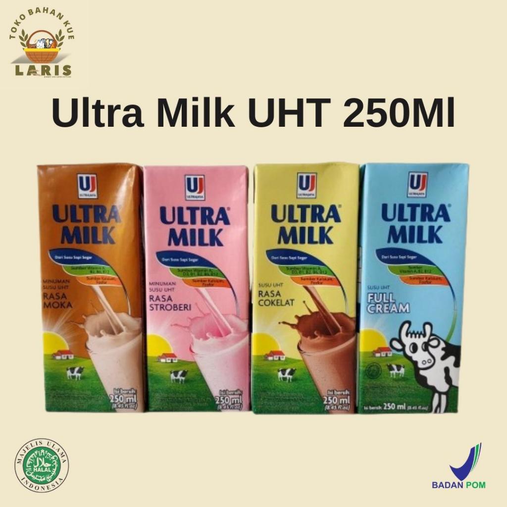 Jual ULTRA MILK UHT KEMASAN 250 ML | Shopee Indonesia