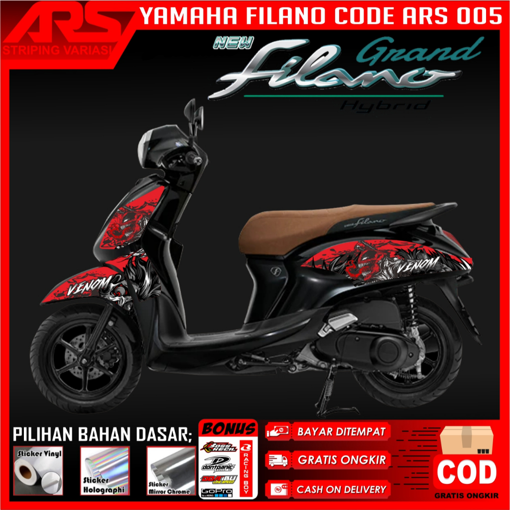 Jual Sticker/Striping Grand Filano /Sticker/Striping Special Edition ...