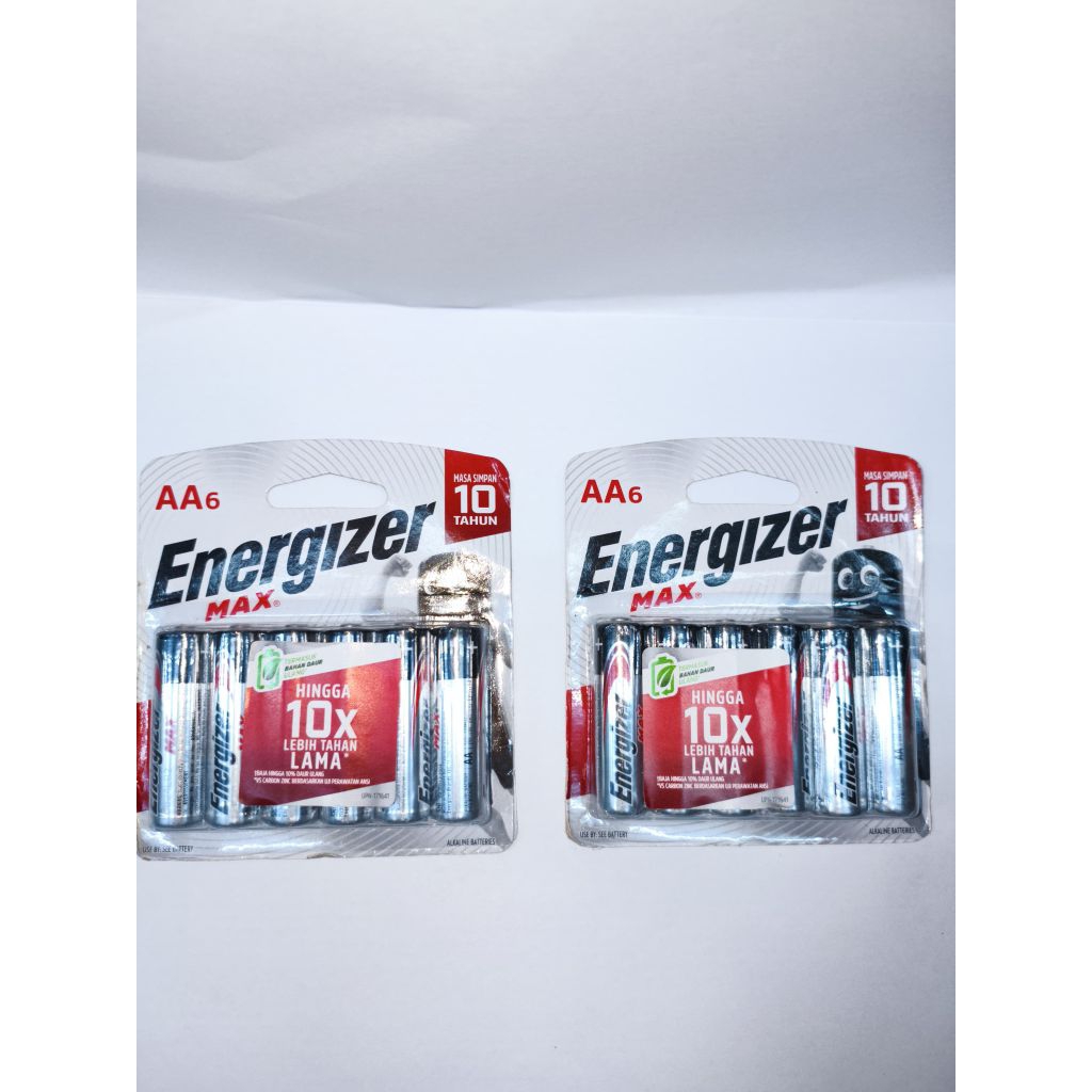 Jual Baterai Energizer Max AA6 dan AAA6– Tahan Lama Hingga 10x Lipat ...