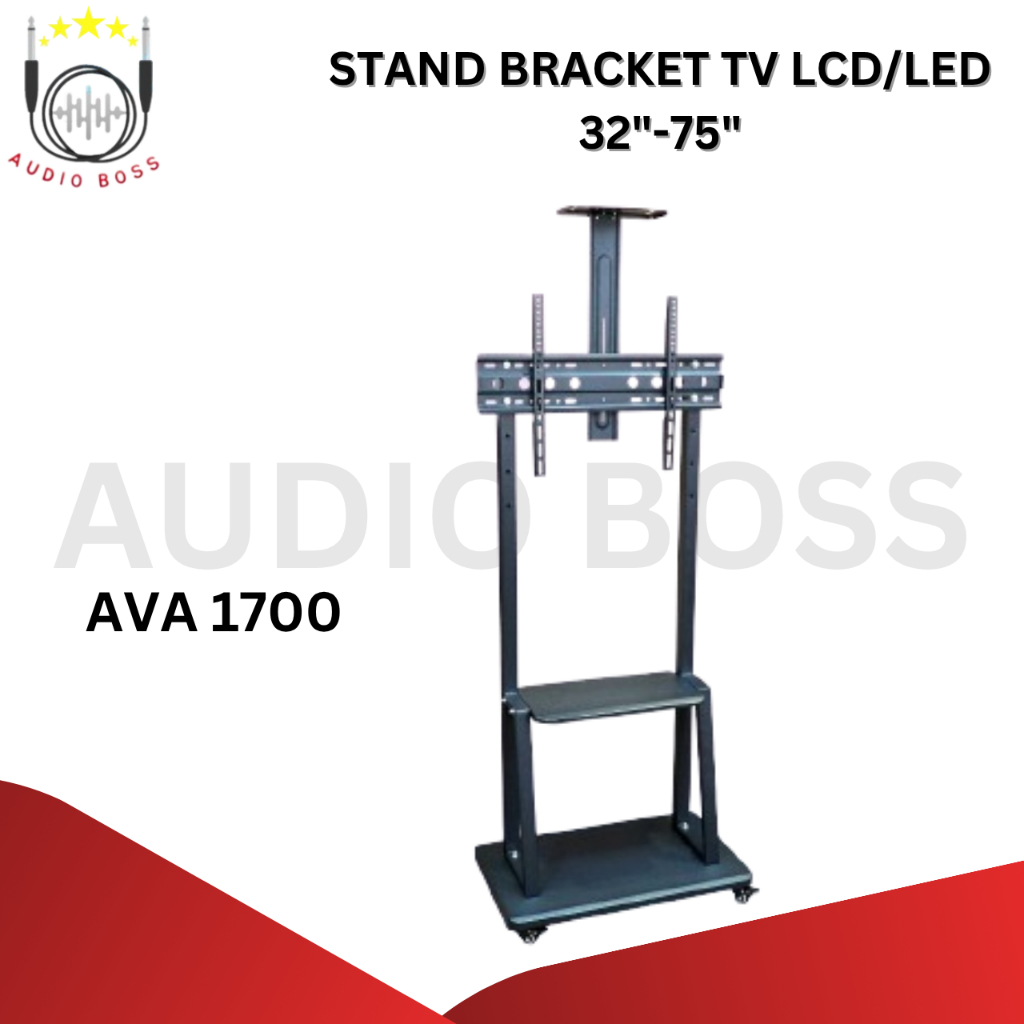 Jual Standing Bracket Roda Rak TV LCD LED TV 32 42 43 49 50 55 60 65 70 ...