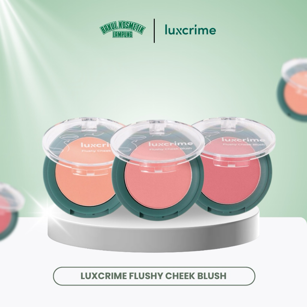 Jual LUXCRIME Flushy Cheek Blush | Shopee Indonesia