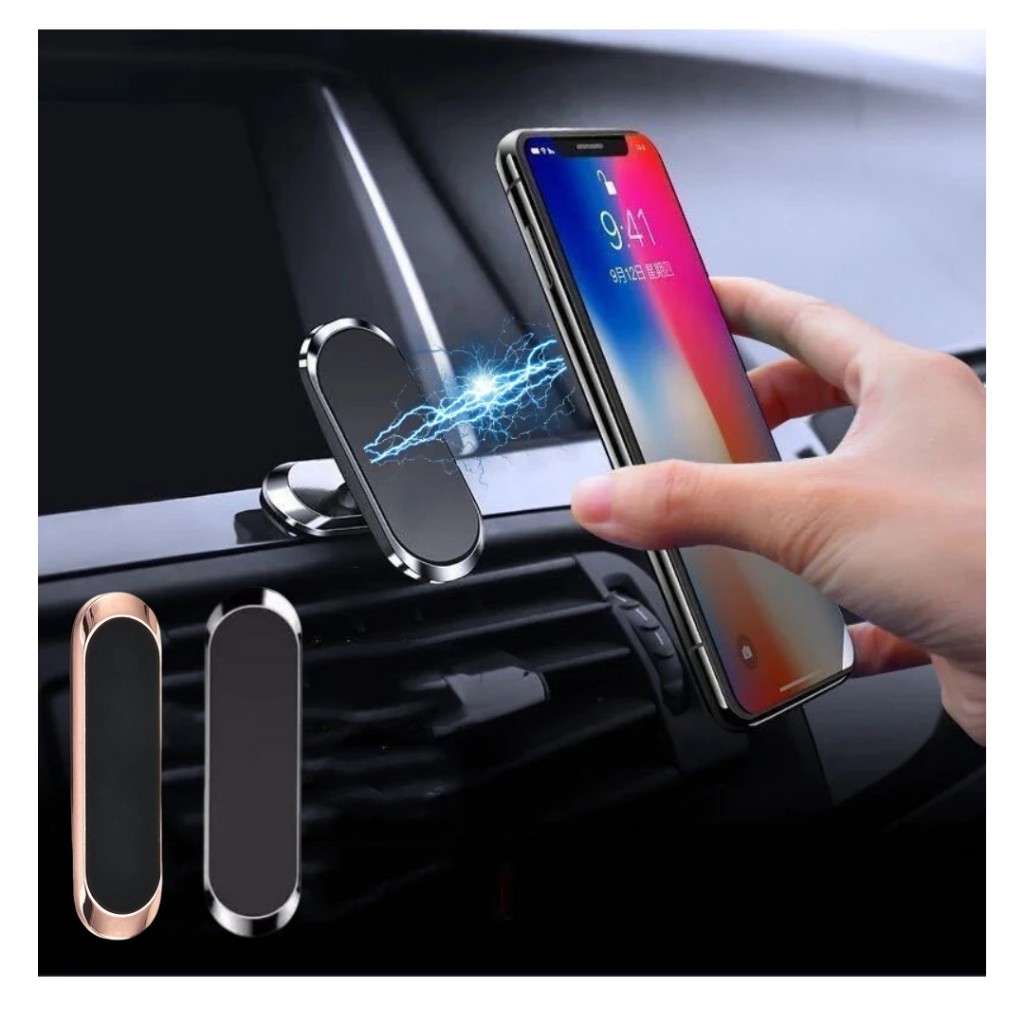 Jual Car Phone 360 ° Rotation Car Mount Phone Holder Magnetic Mobil ...
