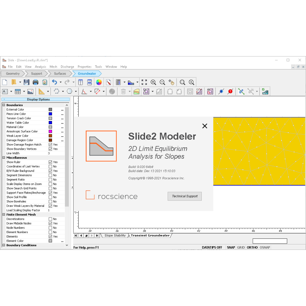 Jual Rocscience Slide2 v9.020 Single User - Free Flasdisk 16 GB ...