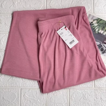 Celana Kulot Wanita Celana Kulot Celana Kulot Knit High Waist Premium Kulot Pants