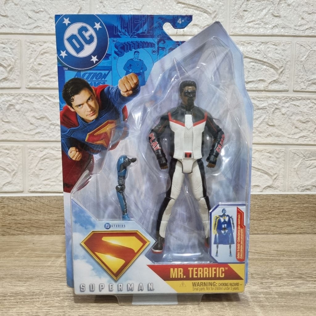 Jual DC Comics Mr. Terrific 6-inch Action Figure Authentic Movie ...