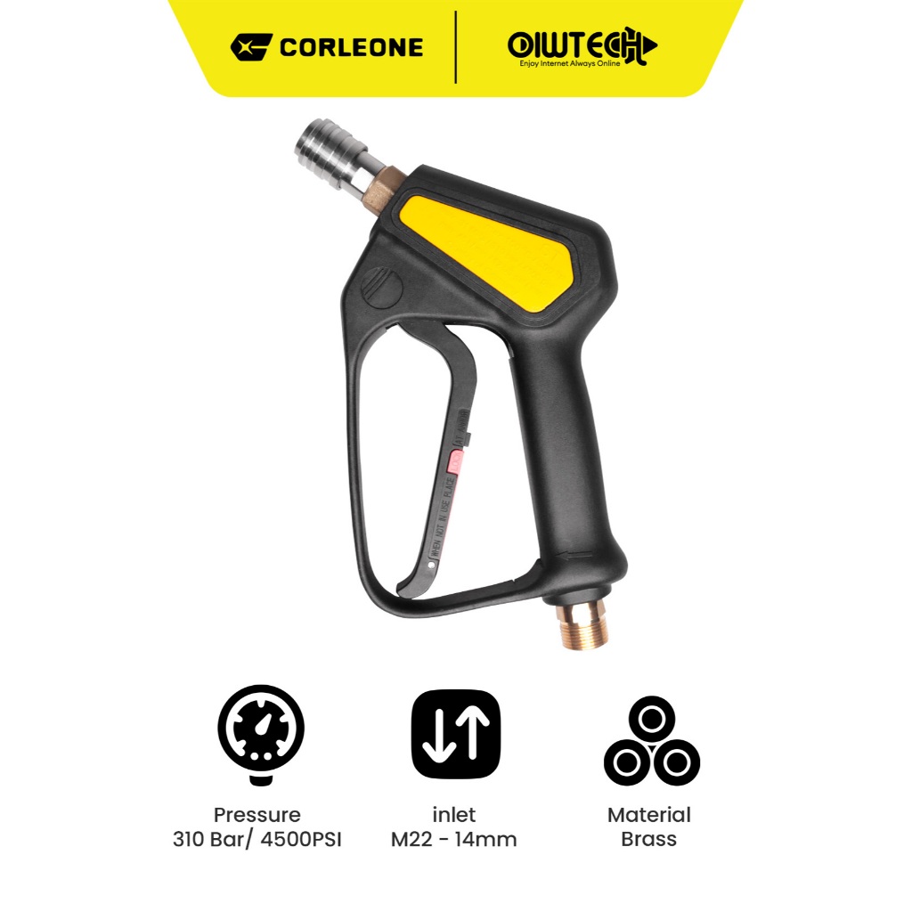 Jual [Spray Gun Jet Cleaner + Tekanan 4500 PSI + Inlet M22 14mm ...