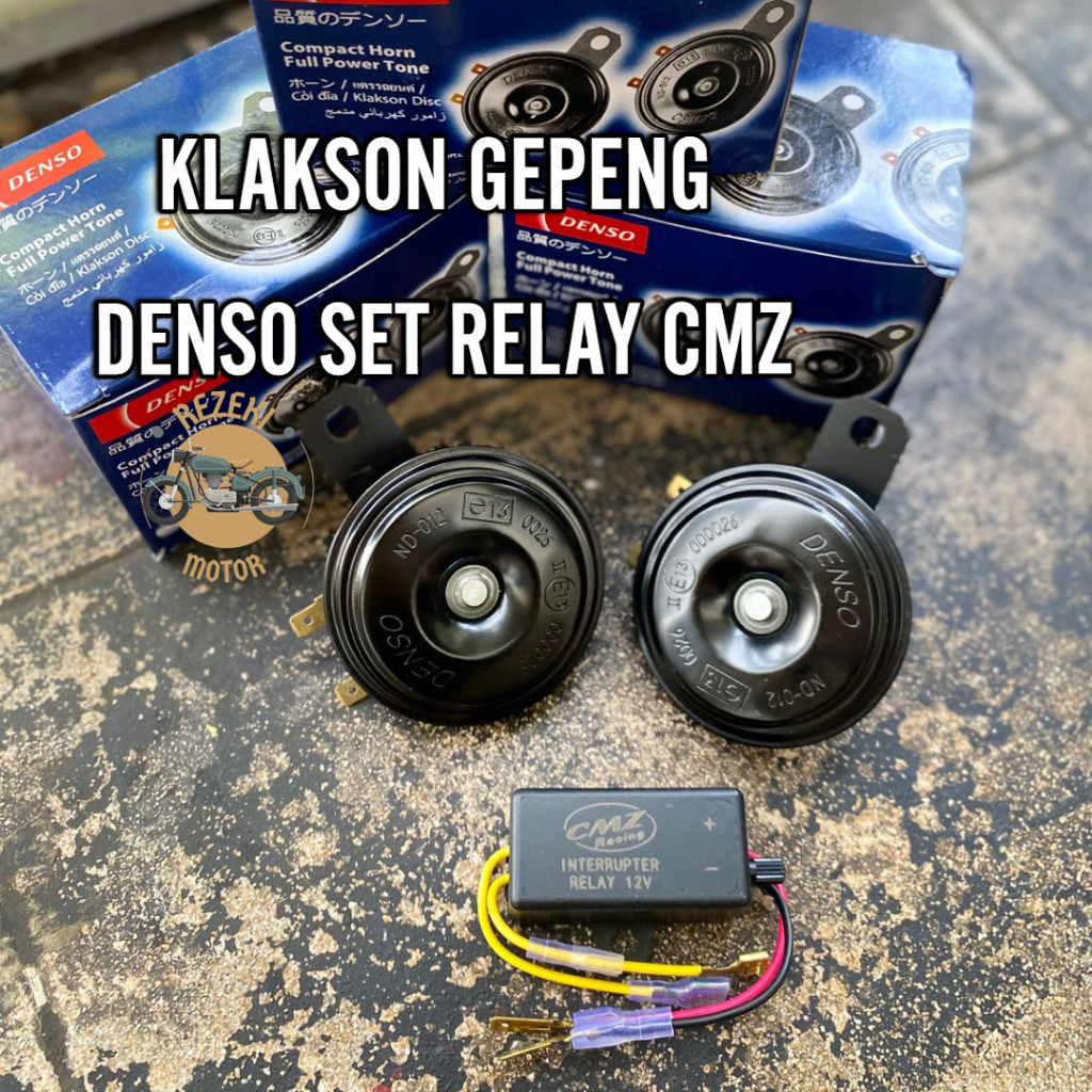 Jual Klakson Denso Mobil Avanza Motor Standar Set Relay Putus Putus CMZ ...