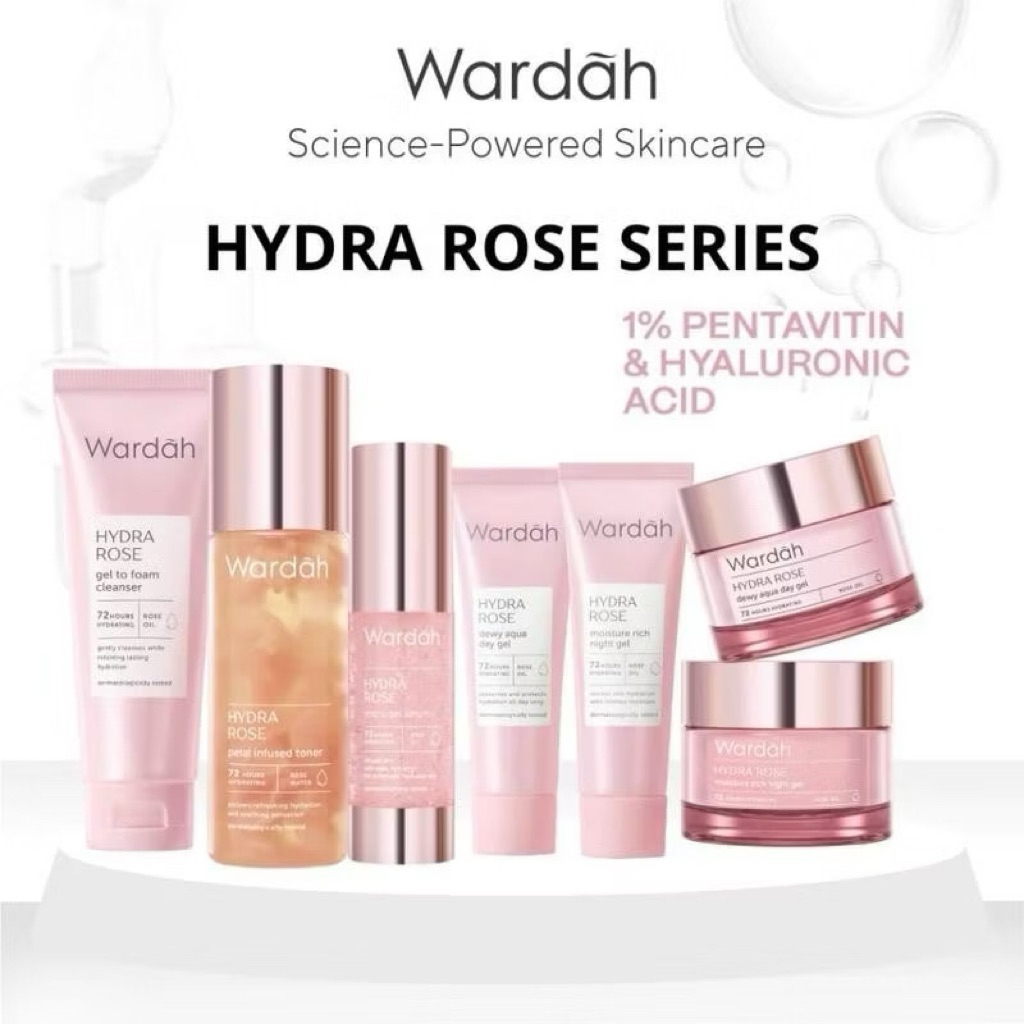 Jual DEVO| HYDRA ROSE SERIES WARDAH | SKINCARE | WARDAH | Shopee Indonesia