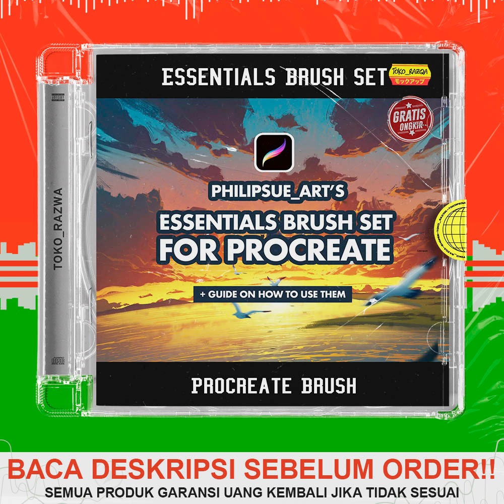 Jual Procreate Brush - Essentials Brush Set - 030825 | Shopee Indonesia
