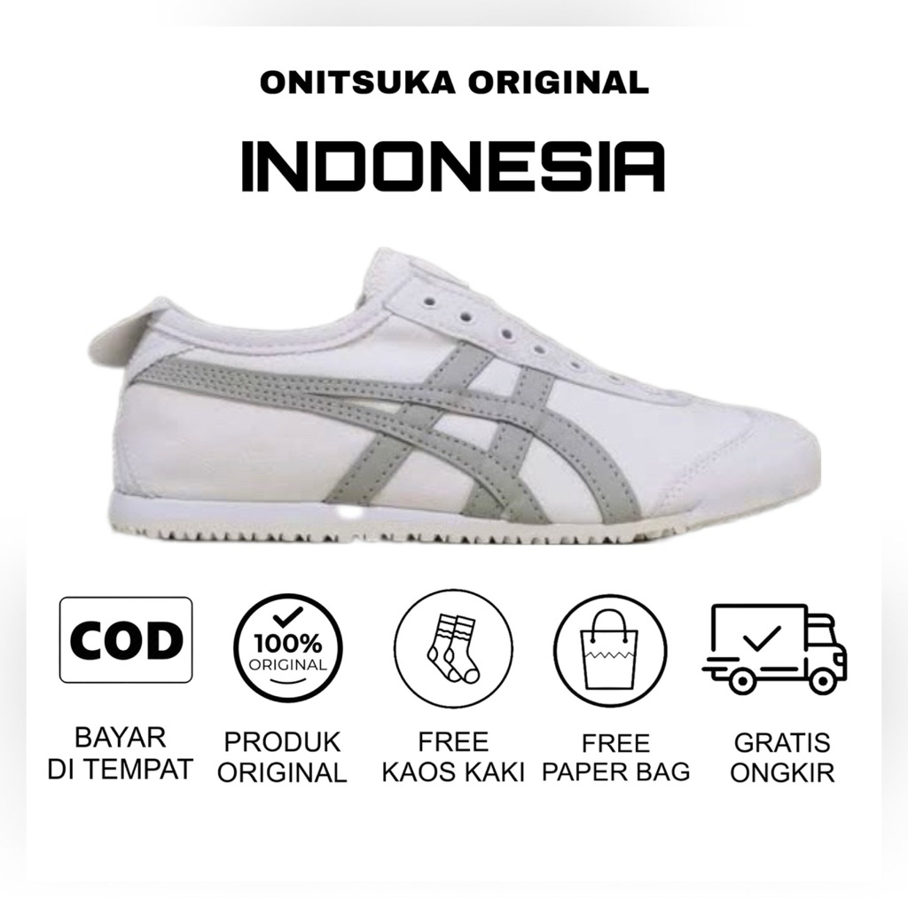 Original Onitsuka Shoes Promo Onitsuka Tiger Tokuten Black White
