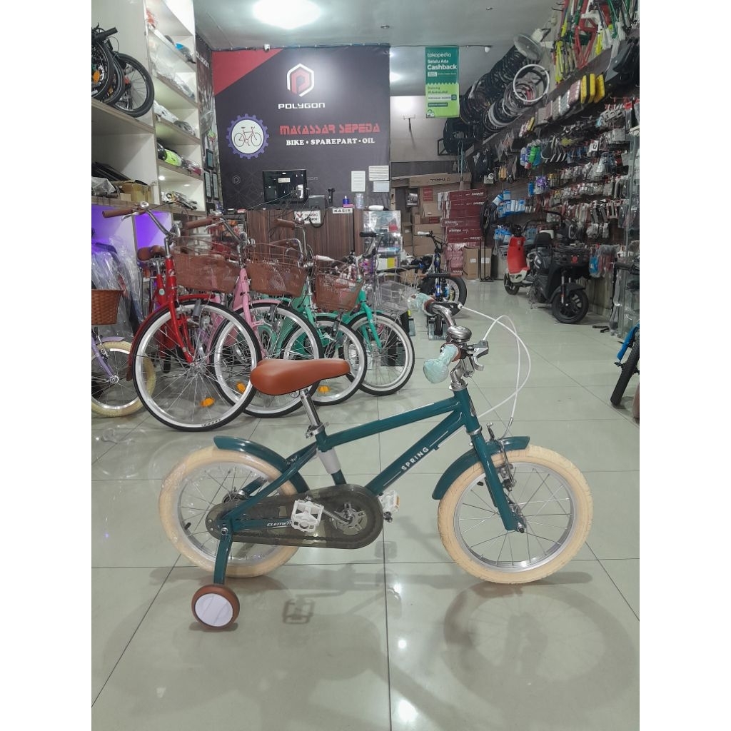 Jual SEPEDA ANAK ELEMENT SPRING 12,16,18 CLASSIC HITEN STEEL | Shopee ...