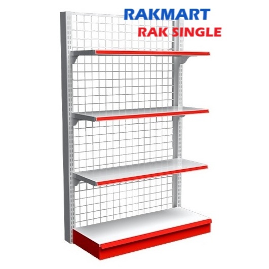 Jual Rak display Minimarket lebar 40cm Tinggi 150cm & 170cm 5 Susun ...