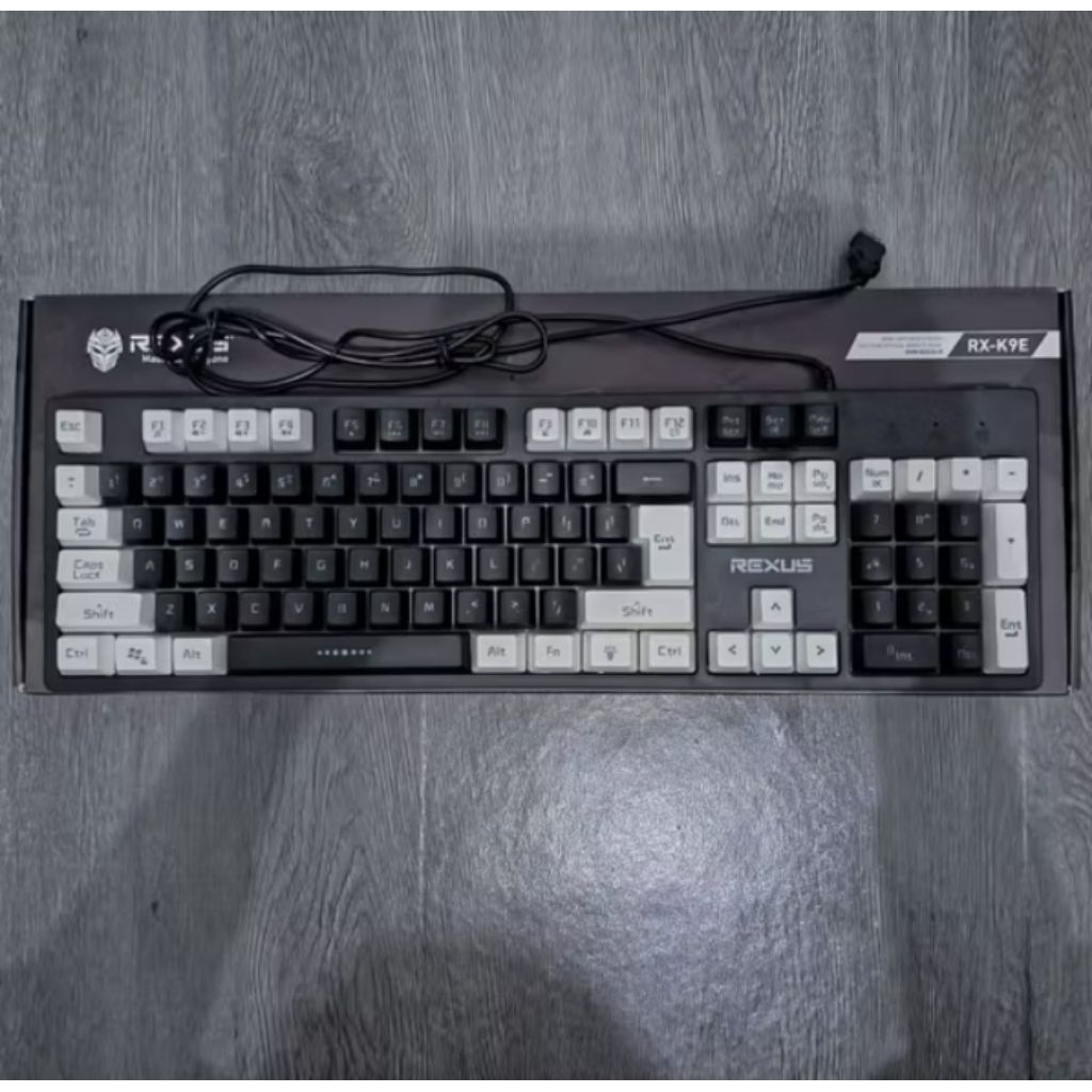 Jual Keyboard Second Rexus Battlefire Rx K9e, kondisi sedikit berdebu ...