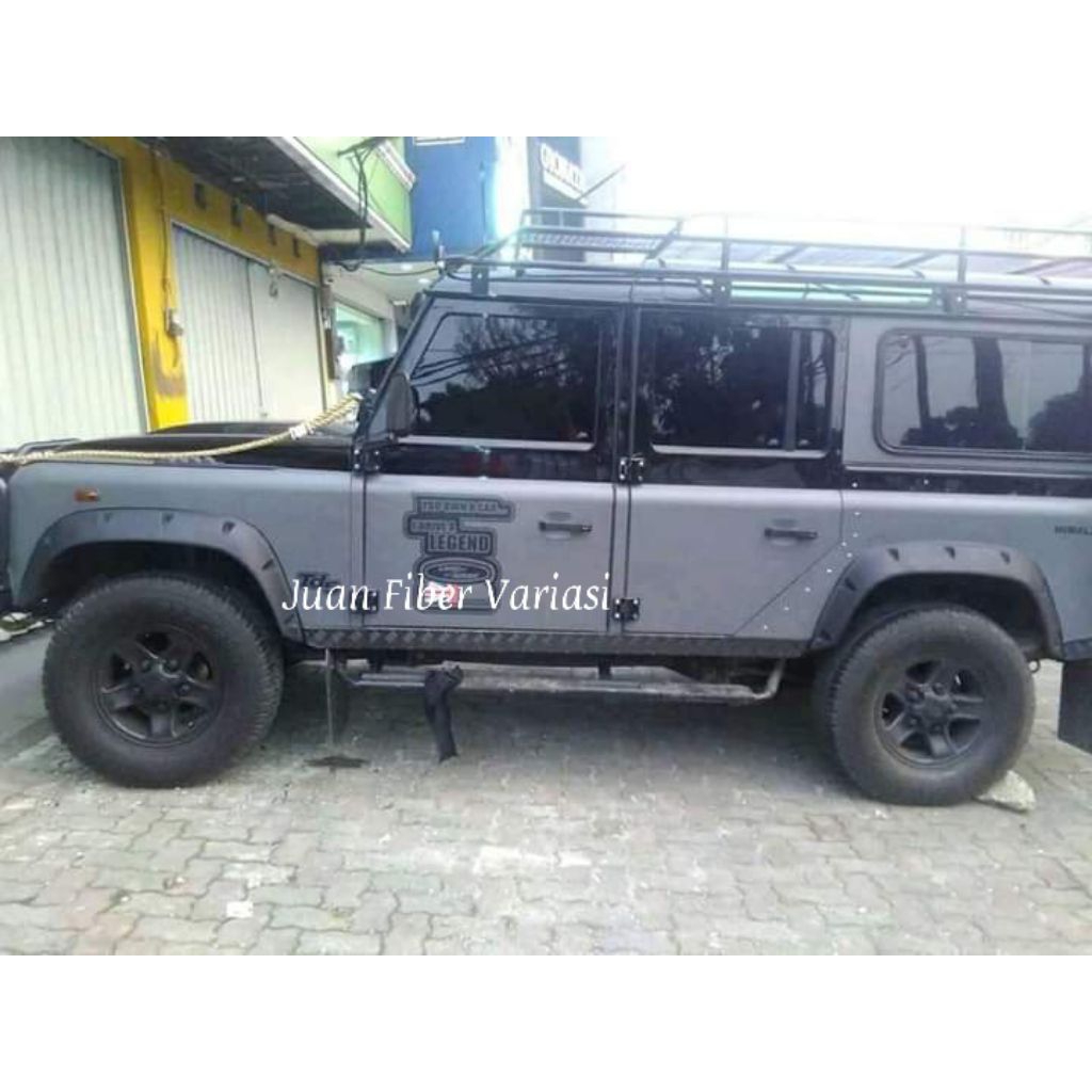Jual over fender land rover defender custome fender land rover | Shopee ...