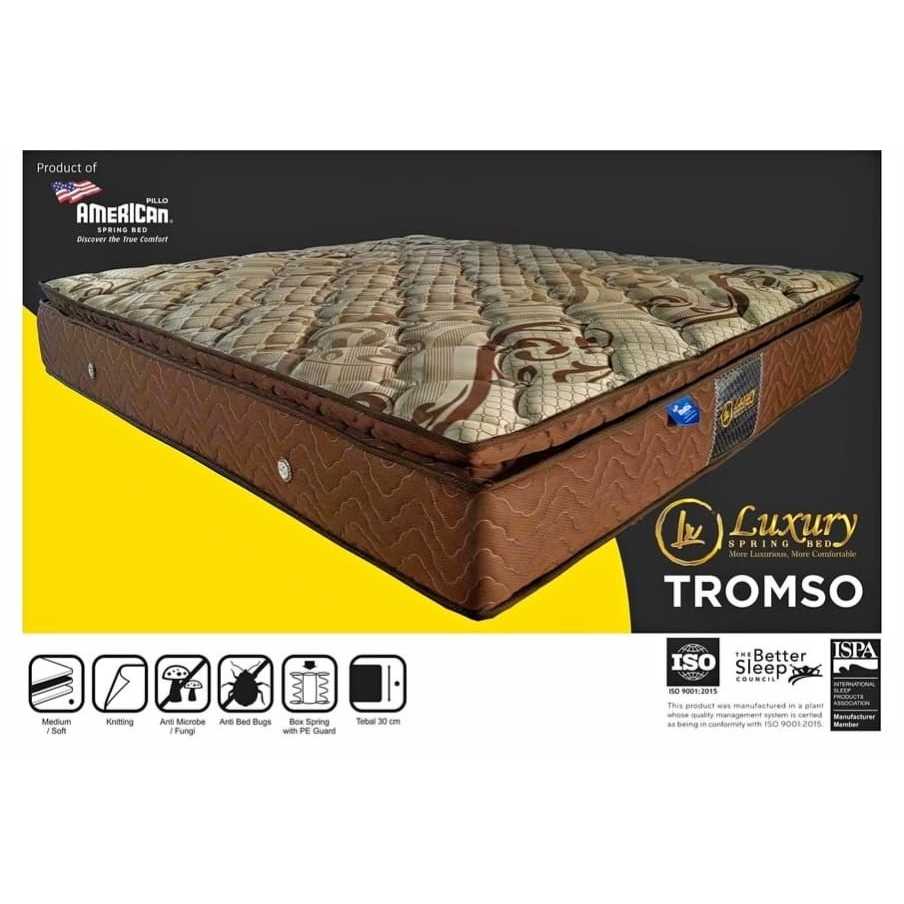Jual Springbed American Luxury Thromso Matras Tidur Kwalitas Medium ...
