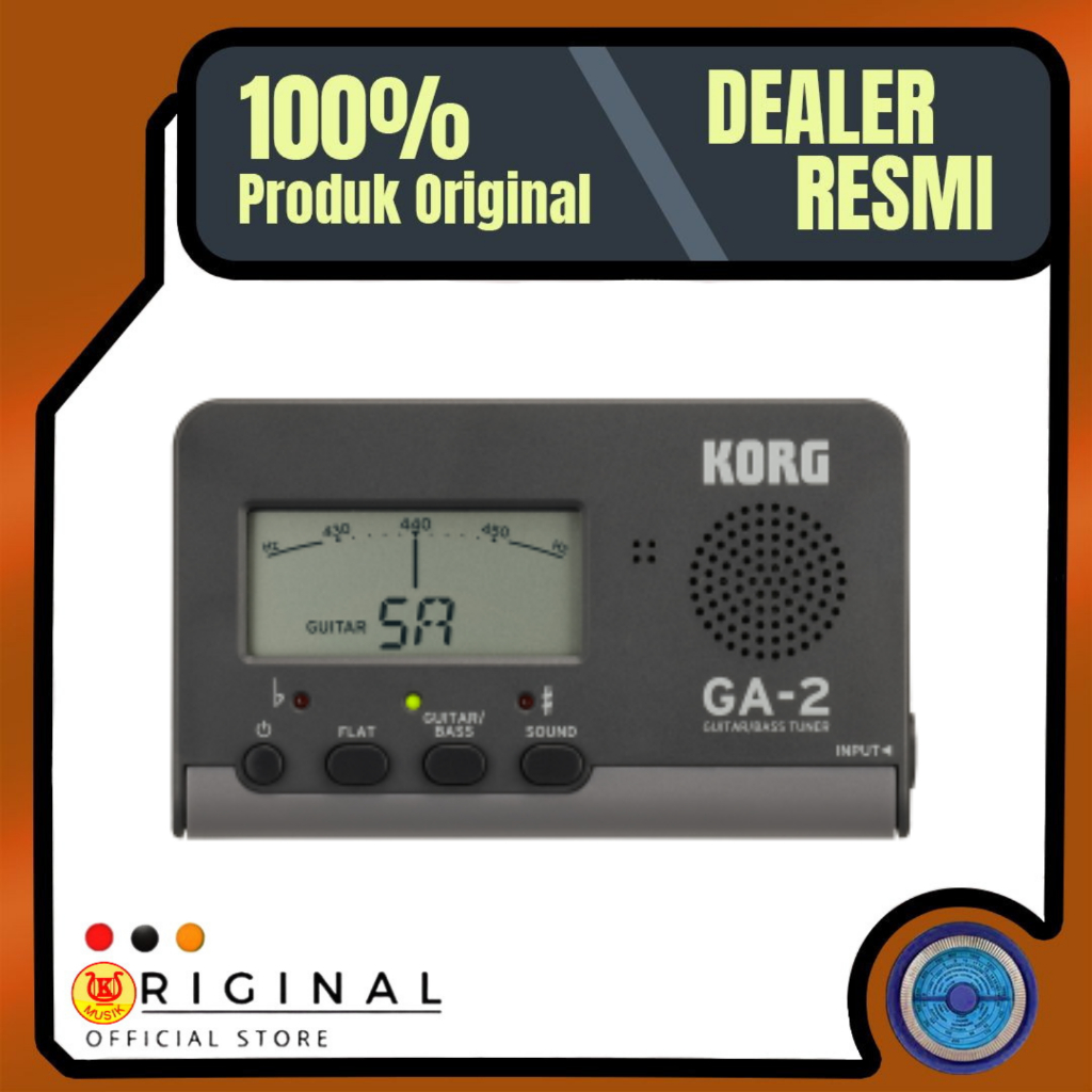 Jual Korg GA2 Tuner / Tuner Black GA-2 Korg / GA 2 GA-2 Korg Tuner ...