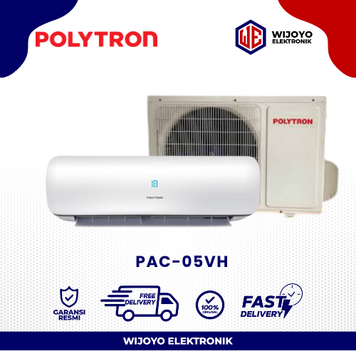 Jual AC POLYTRON 1/2 PK NEW 2021 R32 NEUVA DELUXE2 PAC-05VH LOW WATT ...