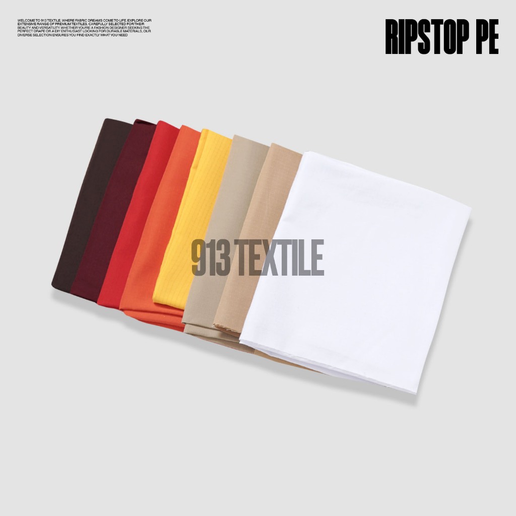 Jual Bahan Kain Ripstop PE Untuk Celana Jaket Pdl Topi Tas | Shopee ...