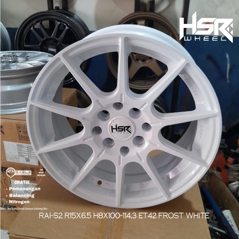Jual Velg Mobil Ring15 HSR RAI-S2 Untuk Grand livina Altis Corolla ...