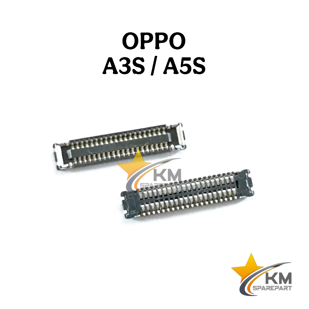 Jual Konektor Lcd Oppo A3S A5S Soket Connector Di Mesin | Shopee Indonesia