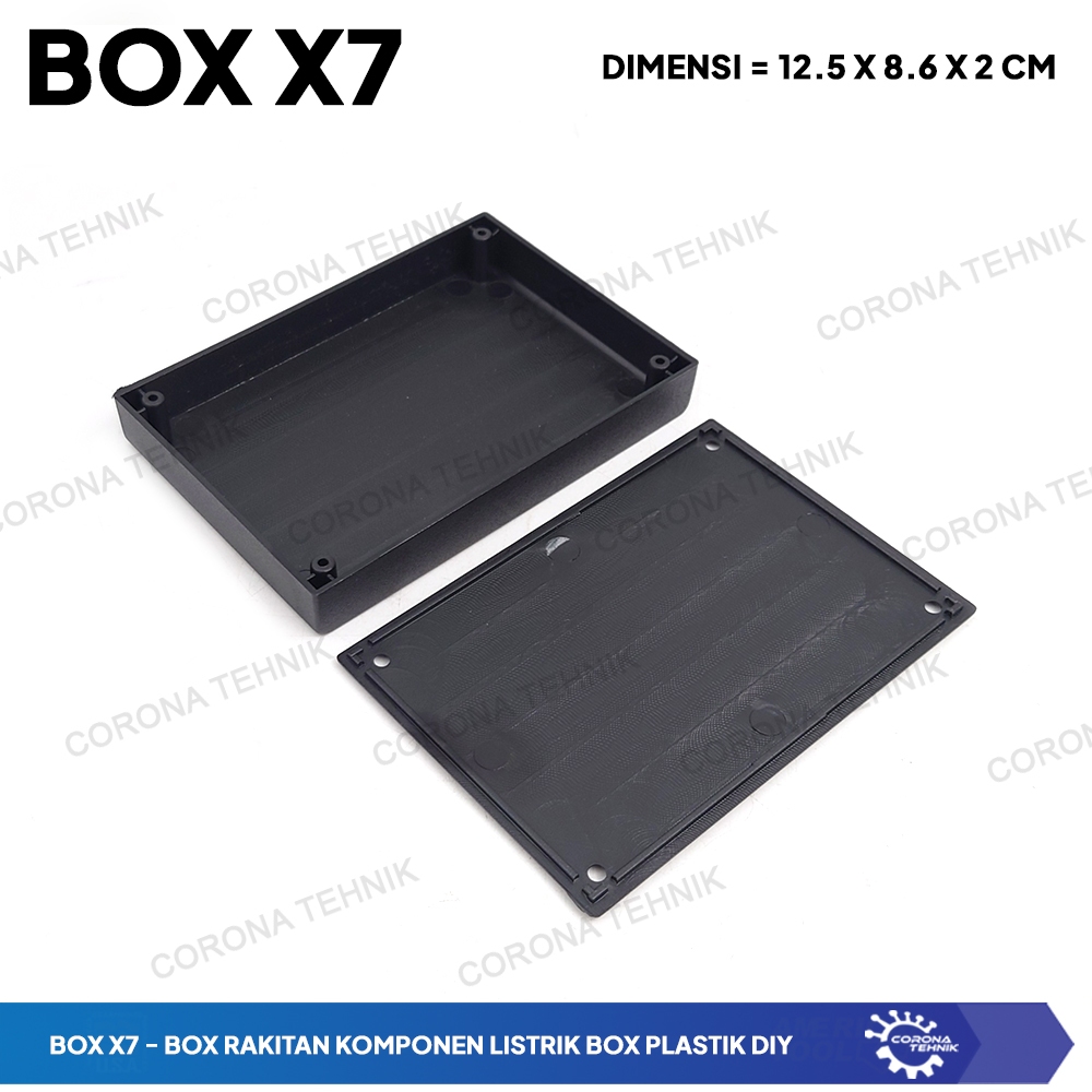 Jual Box X7 - Box Rakitan Komponen Listrik Box Plastik DIY | Shopee ...