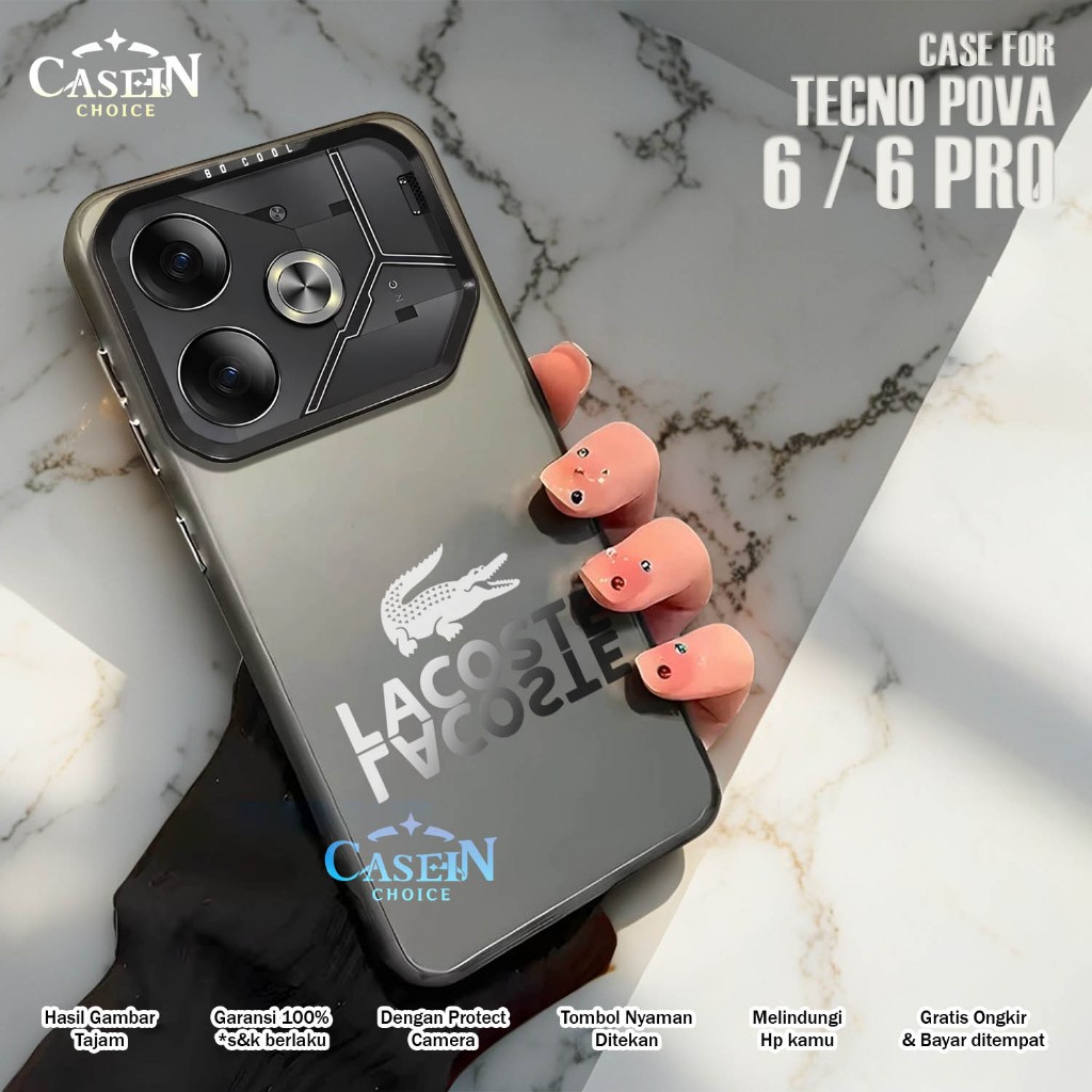 Jual Case Tecno Pova 6 / 6 Pro Casing TECNO POVA Premium Matte Hard ...