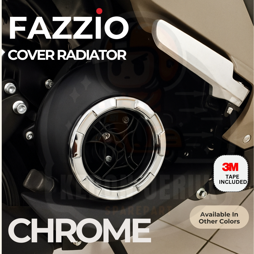 Jual Garnish Cover Radiator Fazzio Chrome Sleek Look Kebon Jeruk ...