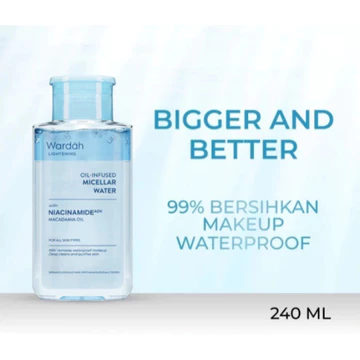 𝐑𝐀𝐃𝐘𝐒𝐀 Wardah Micellar Water Nature Daily Calm Soothe Micellar Water Acnederm Acne Care