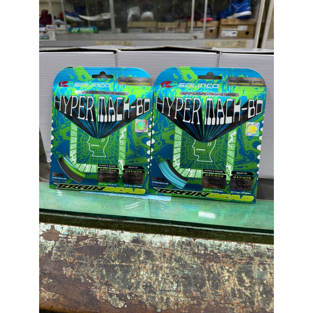 Jual Senar Raket Tenis / Tennis SOLINCO HYPER MACH-BD Hybrid String ...