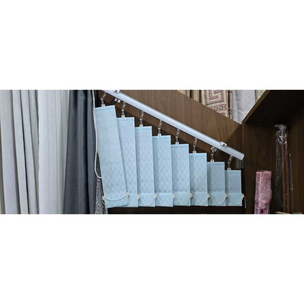 Jual Vertical Blind BOX OP HEAVY DUTY 90mm 127mm Fabric SOLAR SCREEN ...