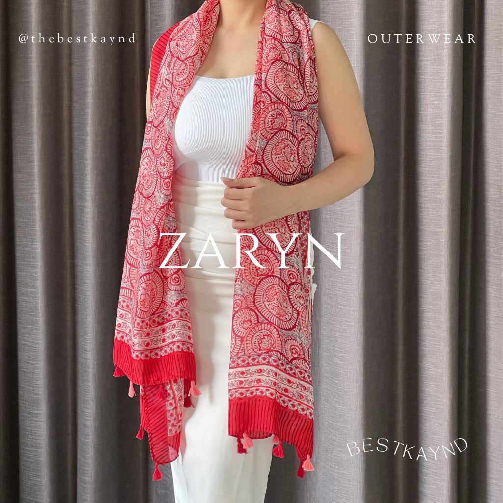 Jual The Best Kaynd Zaryn Shawl | Shopee Indonesia