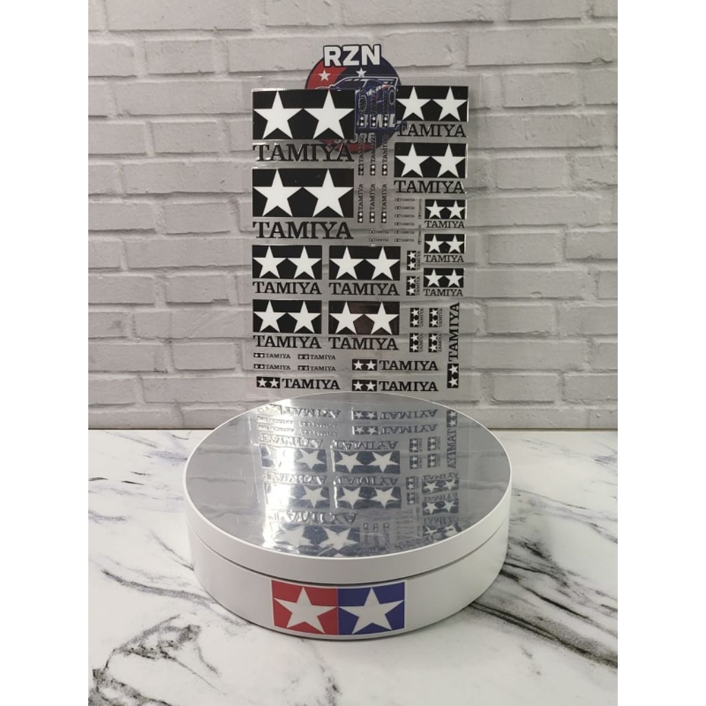 Jual Mini 4WD Logo Tamiya Sticker DTF UV/DECAL kering | Shopee Indonesia