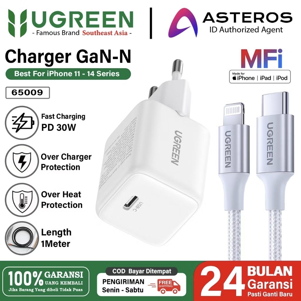 Data Cable Iphone 11 Charger Ampere MCDODO Kabel Pendek USB A To