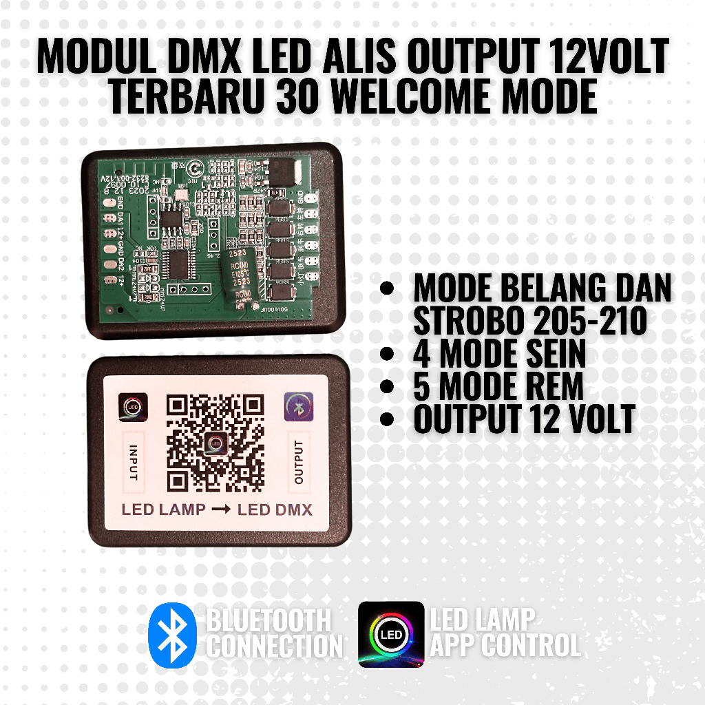 Jual MODUL DMX TERBARU 30 WELCOME MODE INPUT 12V OUTPUT 12V | Shopee ...