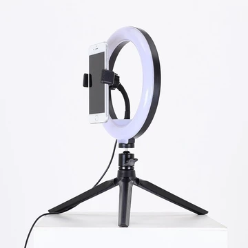Paket Ringlight 26cm Tripod 2 1 Meter 2 Meter Ring Light Selfie Lampu Selfie Live Make Up Vlog