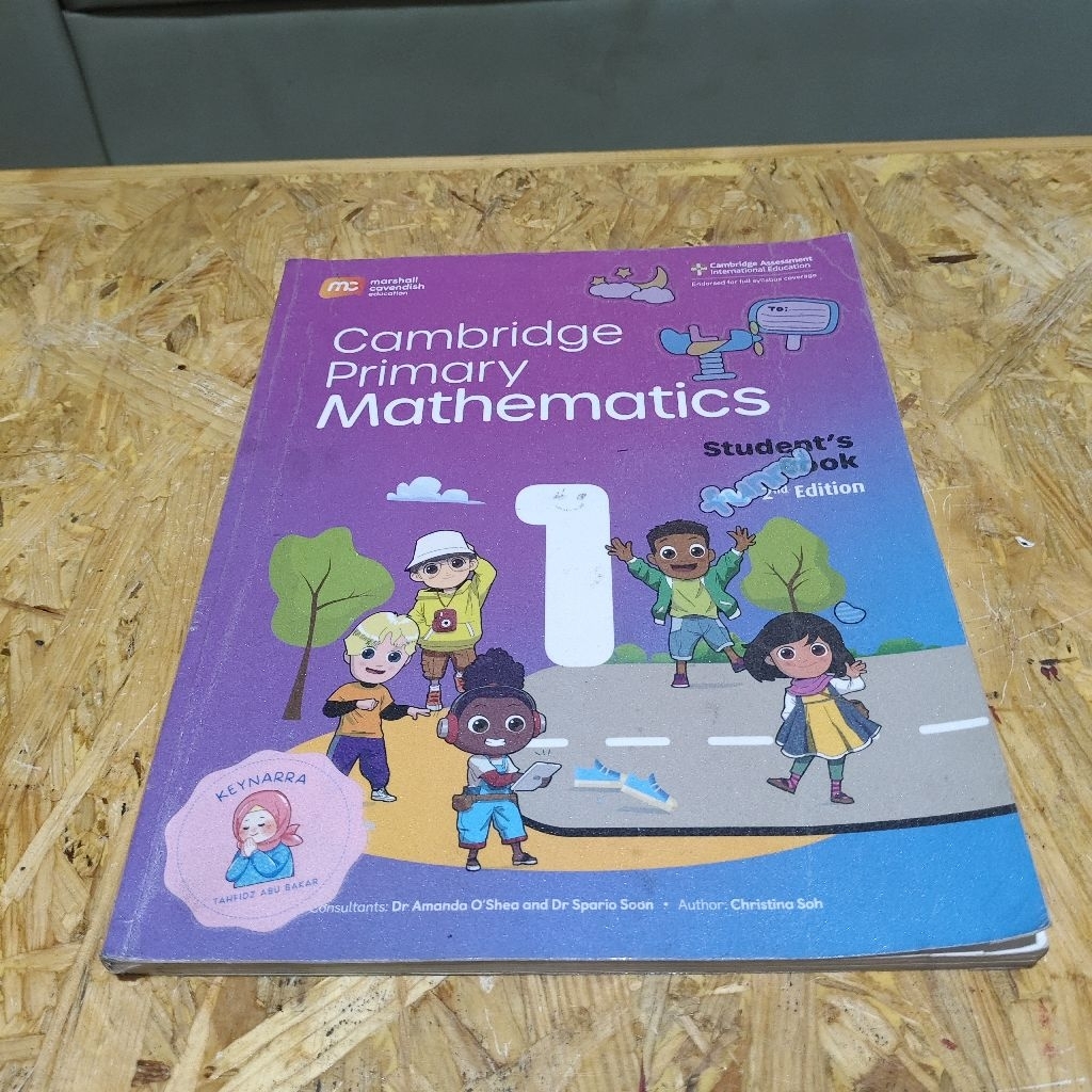 Jual Buku Cambridge Primary Mathematics Student Book 1 2nd Edition ...