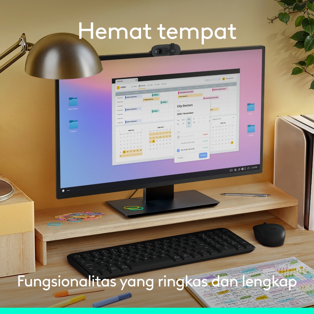 Logitech K250 Bluetooth Keyboard dengan Tombol angka, Konektivitas yang Mudah, Keyboard Nirkabel Ringkas yang dibuat dengan Plastik Daur Ulang, Tahan  (6)