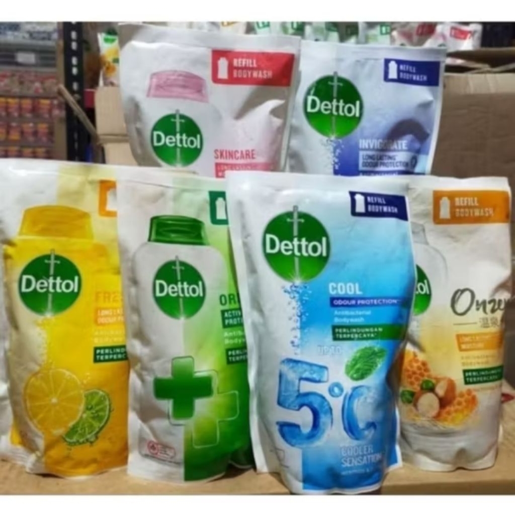 Jual dettol bodywash kemasan rijek 370ml(varian random) | Shopee Indonesia