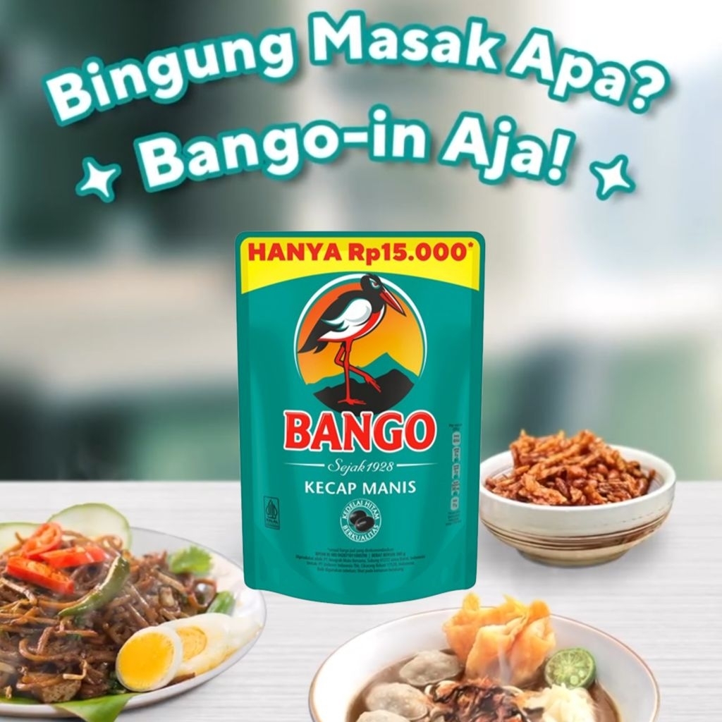 Jual BANGO kecap Manis Refill 380g | Shopee Indonesia